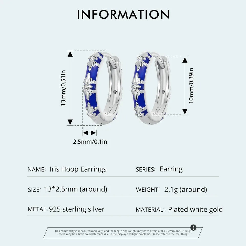 Pendientes de aro con forma de corazón de amor infinito chapados en oro blanco, ligeros y con forma de cartílago.
