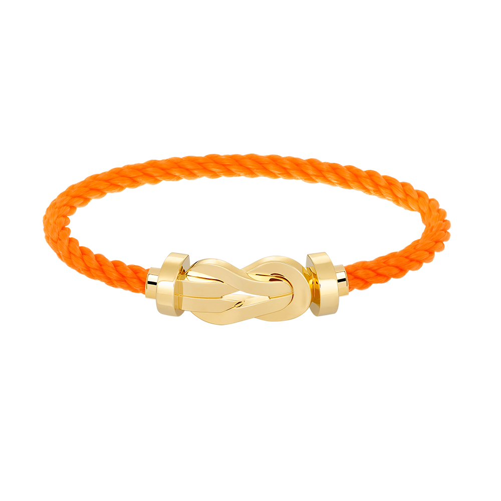 [Joyas Regalia] PULSERA GRANDE DE OCHO FIGURAS CON HEBILLA SIN DIAMANTES DE ORO