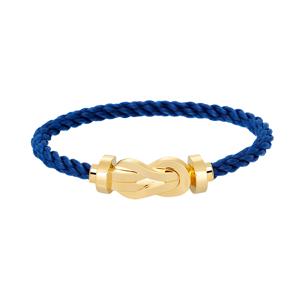 [Joyas Regalia] PULSERA GRANDE DE OCHO FIGURAS CON HEBILLA SIN DIAMANTES DE ORO