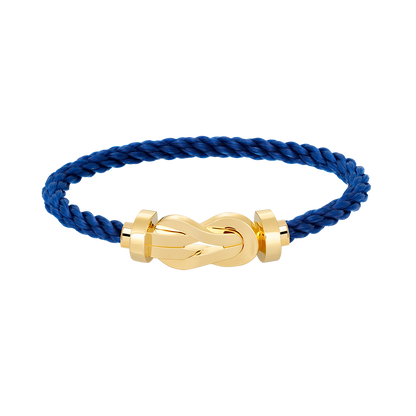 [Joyas Regalia] PULSERA GRANDE DE OCHO FIGURAS CON HEBILLA SIN DIAMANTES DE ORO