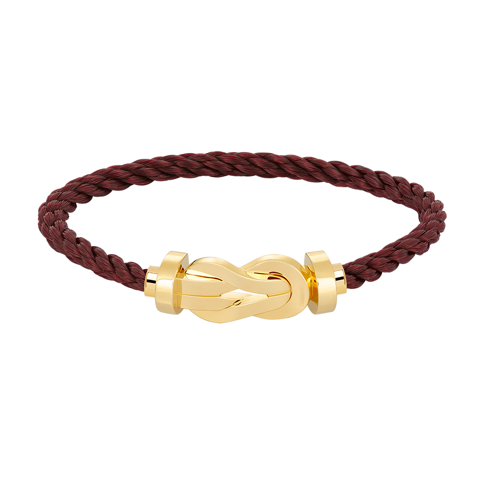 [Joyas Regalia] PULSERA GRANDE DE OCHO FIGURAS CON HEBILLA SIN DIAMANTES DE ORO