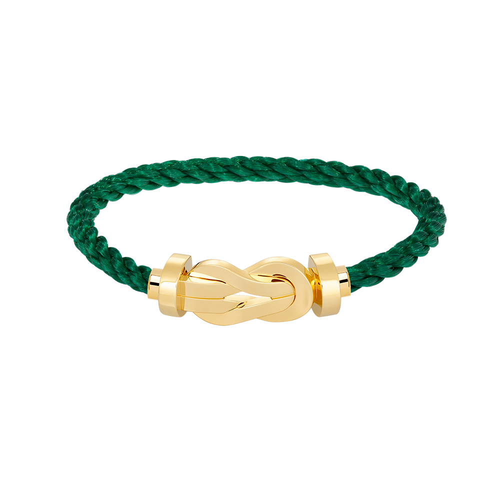 [Joyas Regalia] PULSERA GRANDE DE OCHO FIGURAS CON HEBILLA SIN DIAMANTES DE ORO