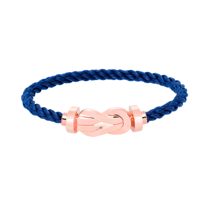 [Joyas Regalia] PULSERA GRANDE CHANCE DE 8 FIGURAS SIN DIAMANTES EN ORO ROSA