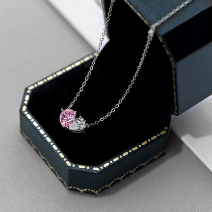 [Joyas Regalia]Collar único en forma de corazón