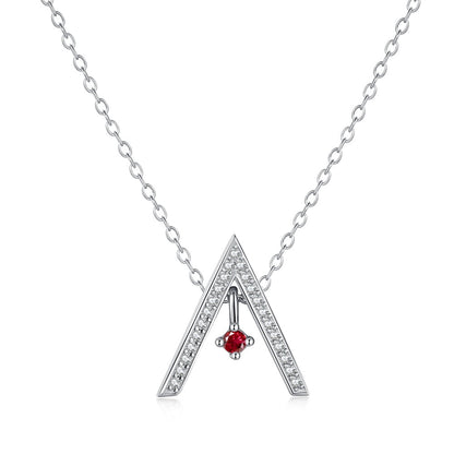 [Bijoux Regalia] Collier scintillant en forme de « A »