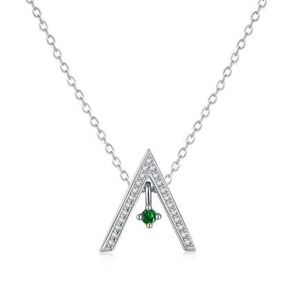 [Bijoux Regalia] Collier scintillant en forme de « A »