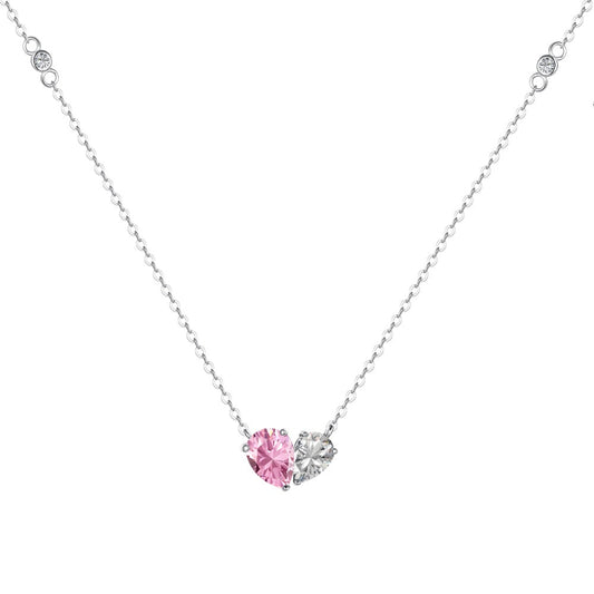 [Joyas Regalia]Collar único en forma de corazón
