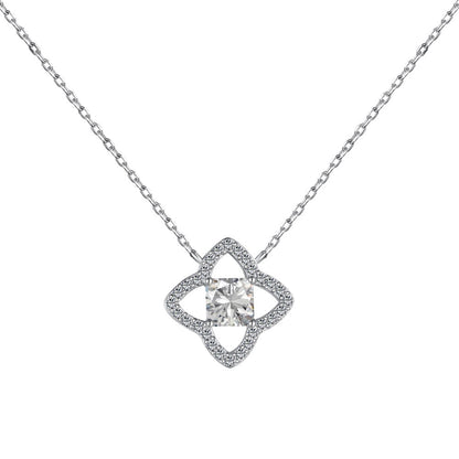 [Joyas Regalia] Exquisito collar de corte princesa con forma de flor