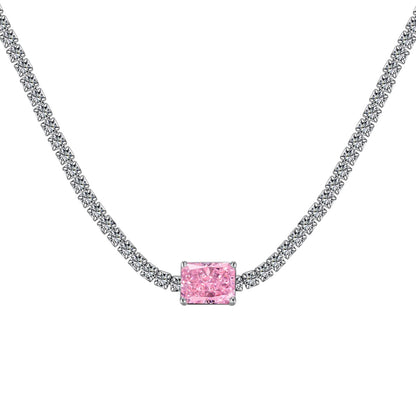 [Joyas Regalia] Collar de talla esmeralda ornamentada de 2,0 quilates