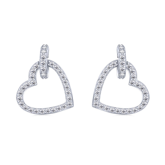 [Bijoux Regalia] Boucles d'oreilles délicates en forme de cœur