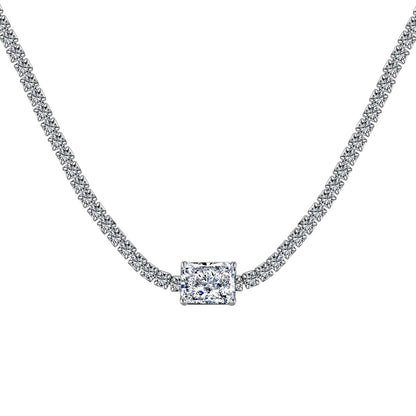 [Joyas Regalia] Collar de talla esmeralda ornamentada de 2,0 quilates