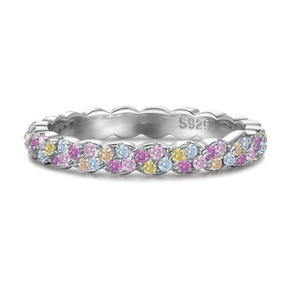 [Joyas Regalia] Anillo diario de corte redondo, delicado y exuberante