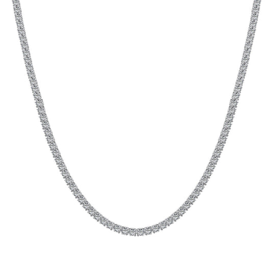 [Joyas Regalia] Delicado collar de tenis redondo