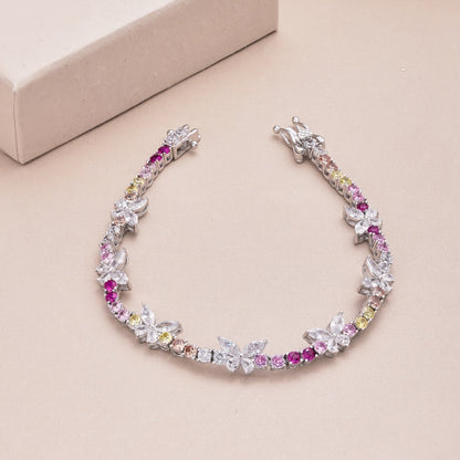 [Bijoux Regalia] Bracelet quotidien rond en forme de papillon coloré et orné