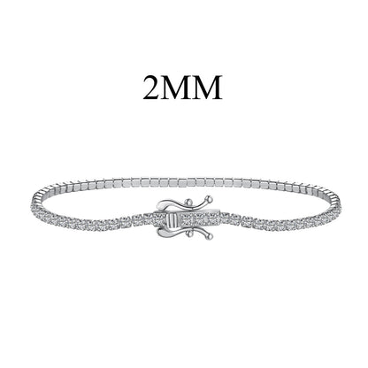 [Joyas Regalia] Pulsera de fiesta con corte redondo, radiante y colorida