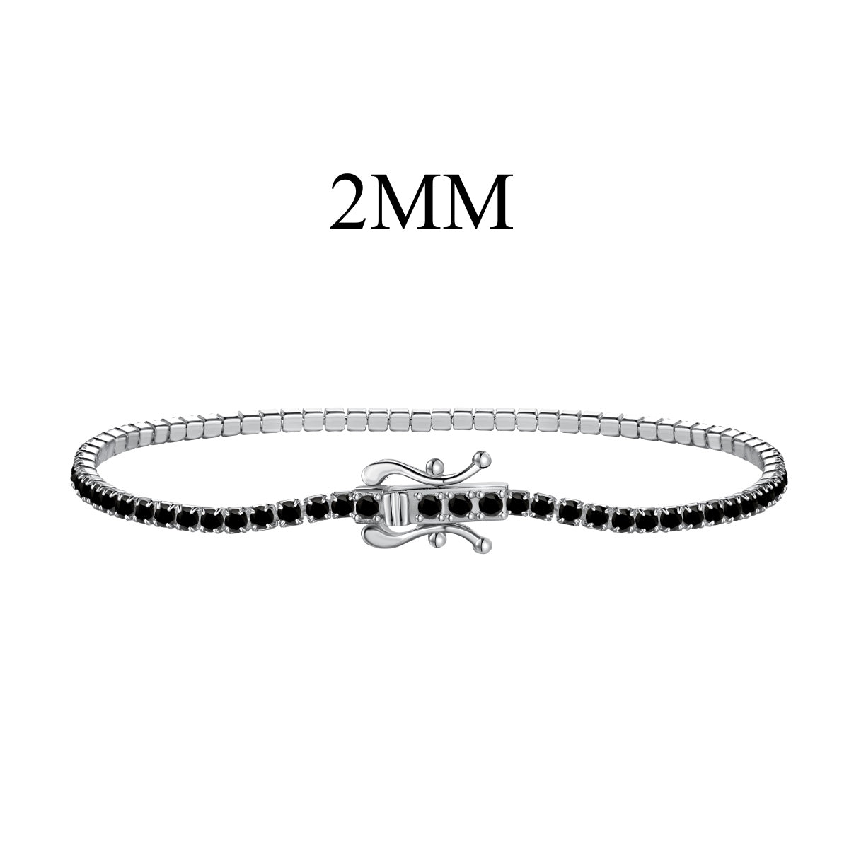 [Joyas Regalia] Pulsera de fiesta con corte redondo, radiante y colorida