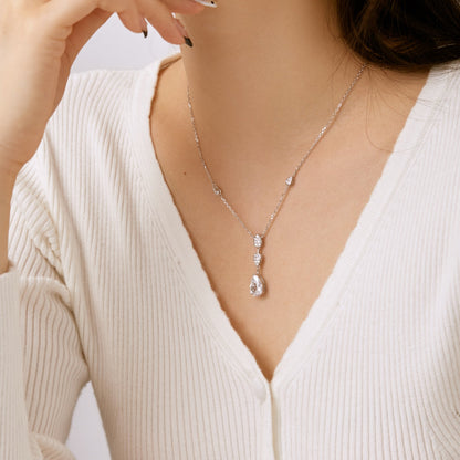 [Bijoux Regalia] Collier éblouissant taille poire