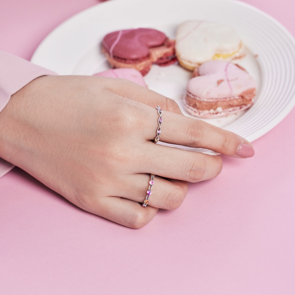 [Joyas Regalia] Anillo diario elegante y energético de corte redondo