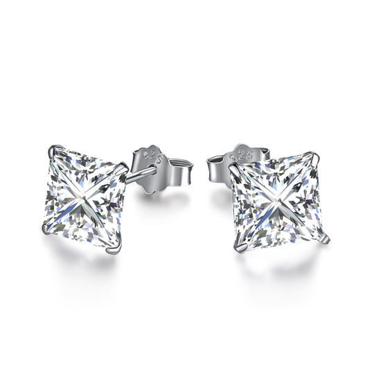 [Bijoux Regalia] Boucles d'oreilles carrées ornées