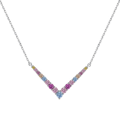 [Joyas Regalia]Collar adornado de corte redondo