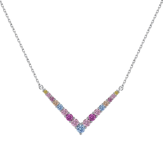 [Joyas Regalia]Collar adornado de corte redondo