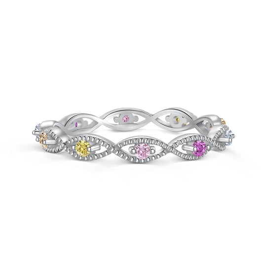 [Bijoux Regalia] Bague quotidienne élégante et énergique à coupe ronde