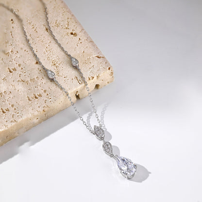 [Bijoux Regalia] Collier éblouissant taille poire
