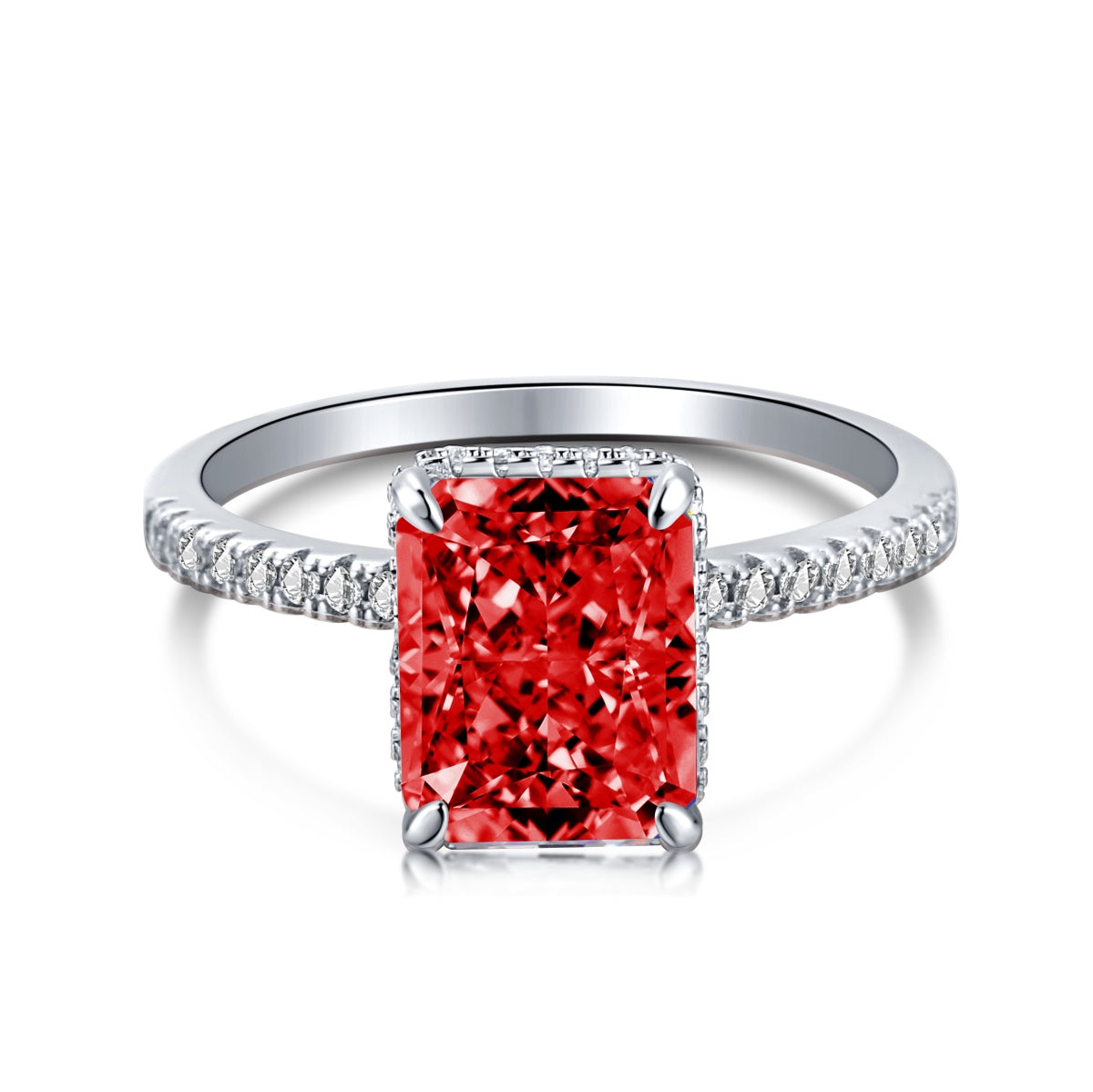 [Regalia jewelry]4.0 Carat Luxurious Engagement Ring