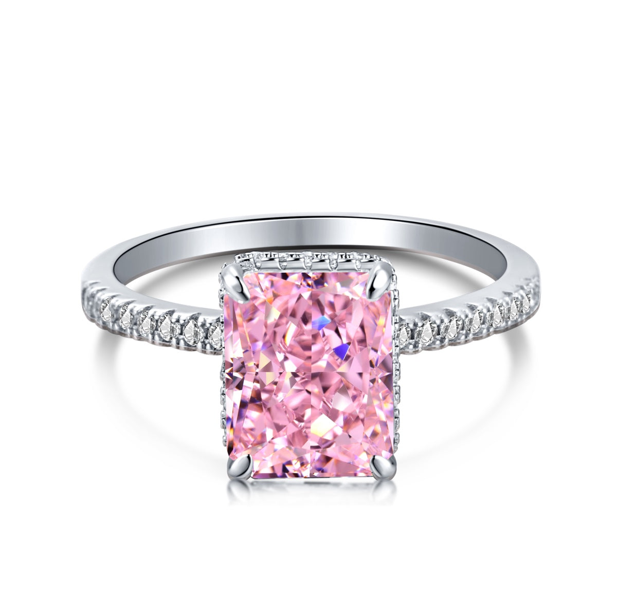 [Regalia jewelry]4.0 Carat Luxurious Engagement Ring