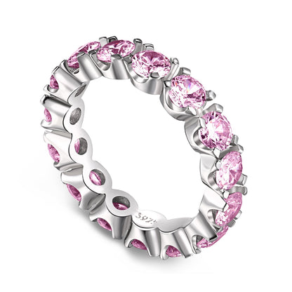 [Bijoux Regalia] Bague tennis ronde éternité