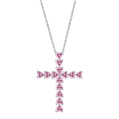 [Joyas Regalia]Collar con forma de cruz radiante