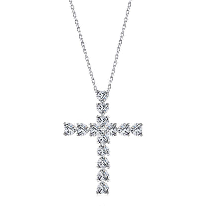 [Joyas Regalia]Collar con forma de cruz radiante