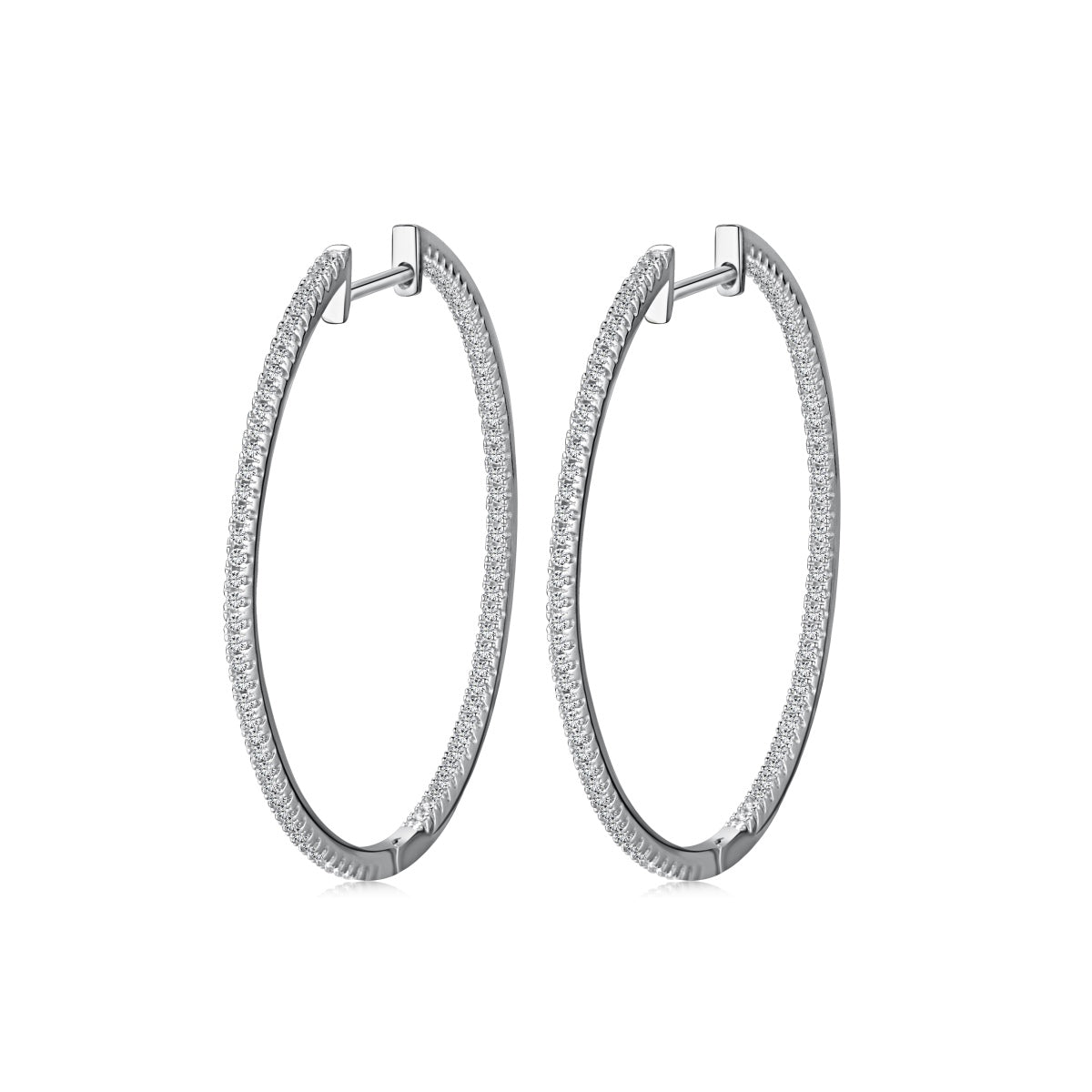 [Bijoux Regalia] Boucles d'oreilles créoles larges populaires