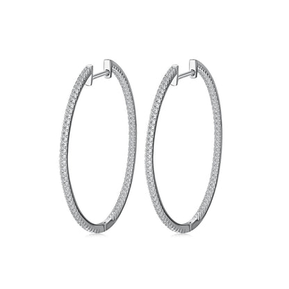 [Bijoux Regalia] Boucles d'oreilles créoles larges populaires