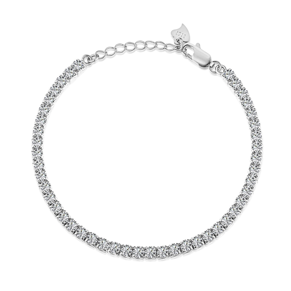 [Joyas Regalia] Pulsera diaria con corte redondo brillante