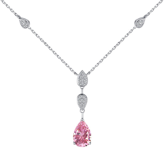 [Joyas Regalia] Collar deslumbrante con corte de pera