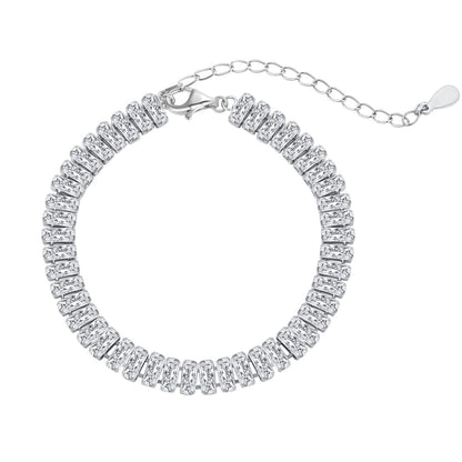 [Joyas Regalia] Exquisita pulsera diaria con corte esmeralda