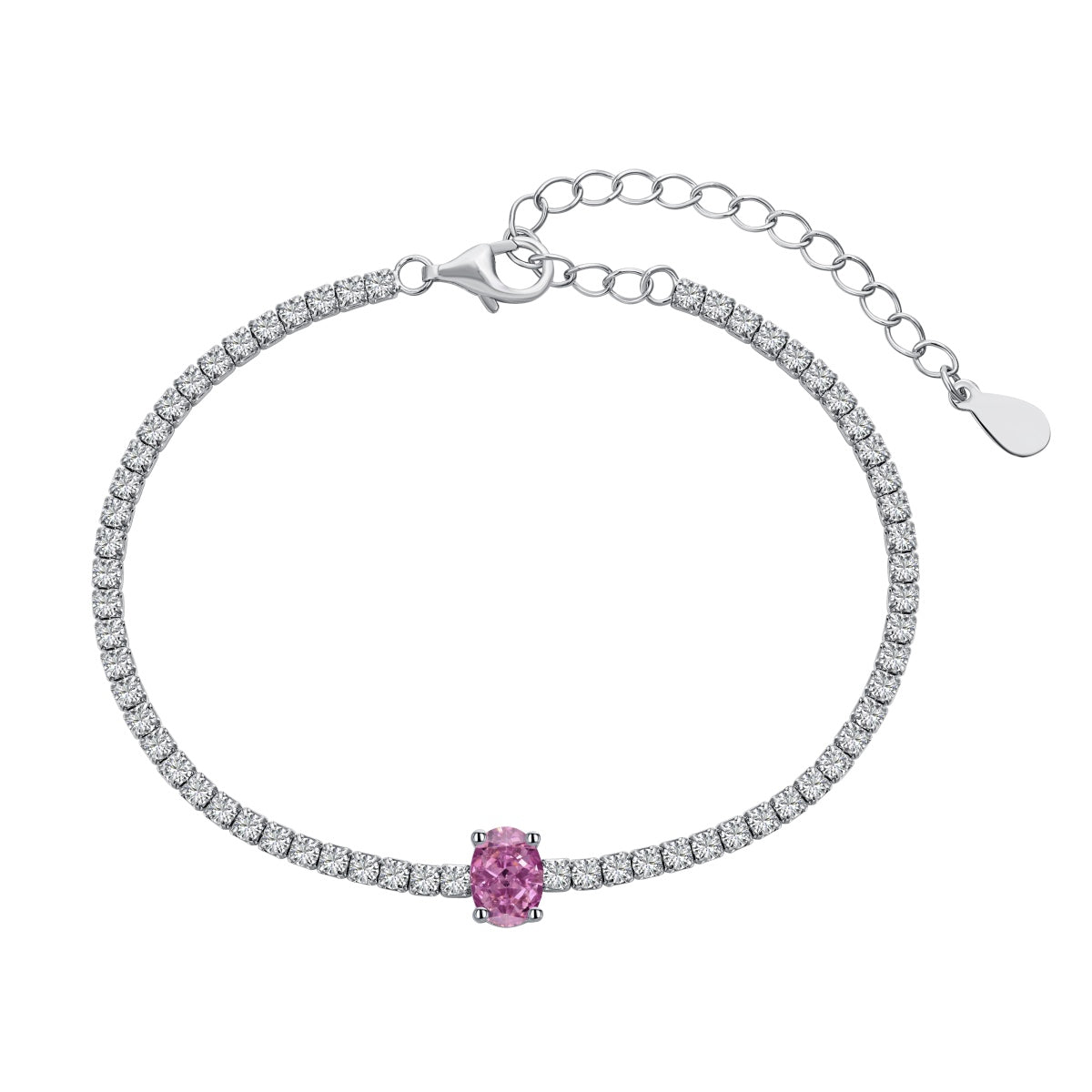 [Joyas Regalia] Pulsera diaria de corte ovalado exquisito de 0,75 quilates