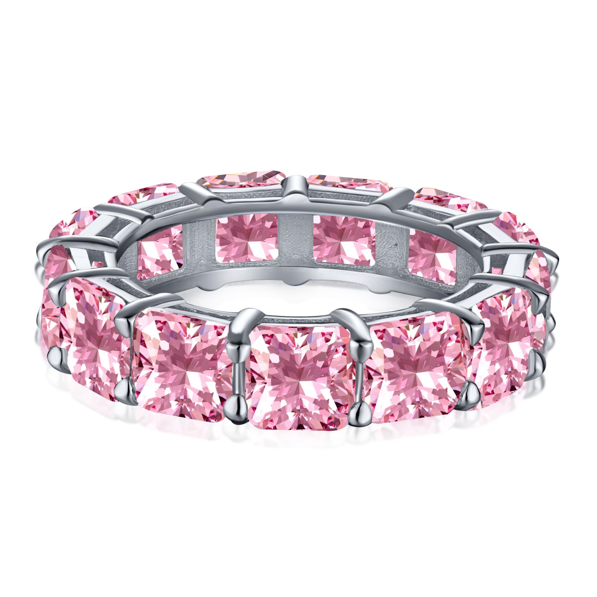 [Bijoux Regalia] Bague tennis élégante taille princesse