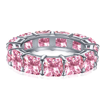 [Bijoux Regalia] Bague tennis élégante taille princesse