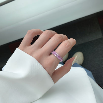 [Regalia jewelry]Sparkling Full Heart Ring