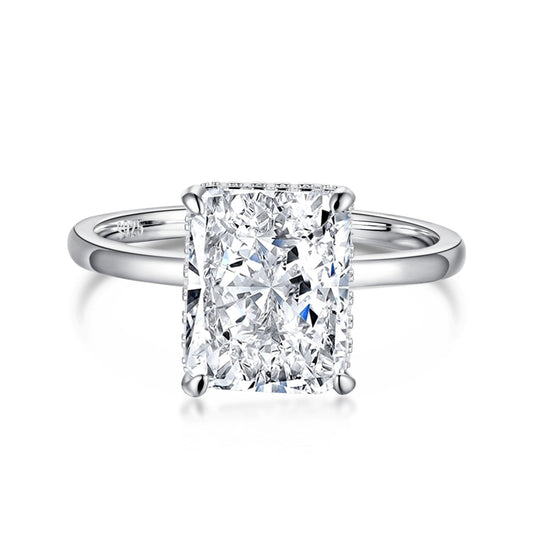 [Bijoux Regalia] Bague de banquet taille radiand ornée de 4,0 carats