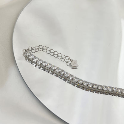 [Joyas Regalia] Pulsera diaria con corte redondo brillante