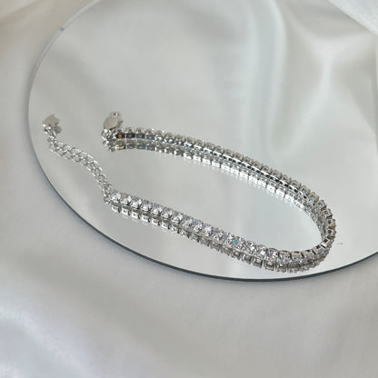 [Joyas Regalia] Pulsera diaria con corte redondo brillante