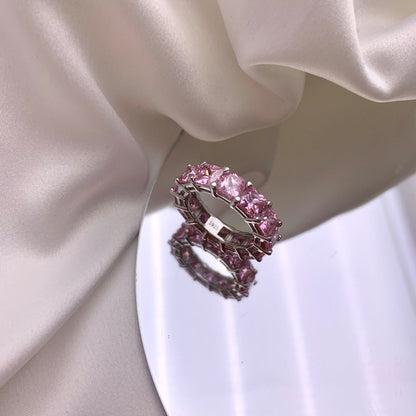 [Bijoux Regalia] Bague tennis élégante taille princesse