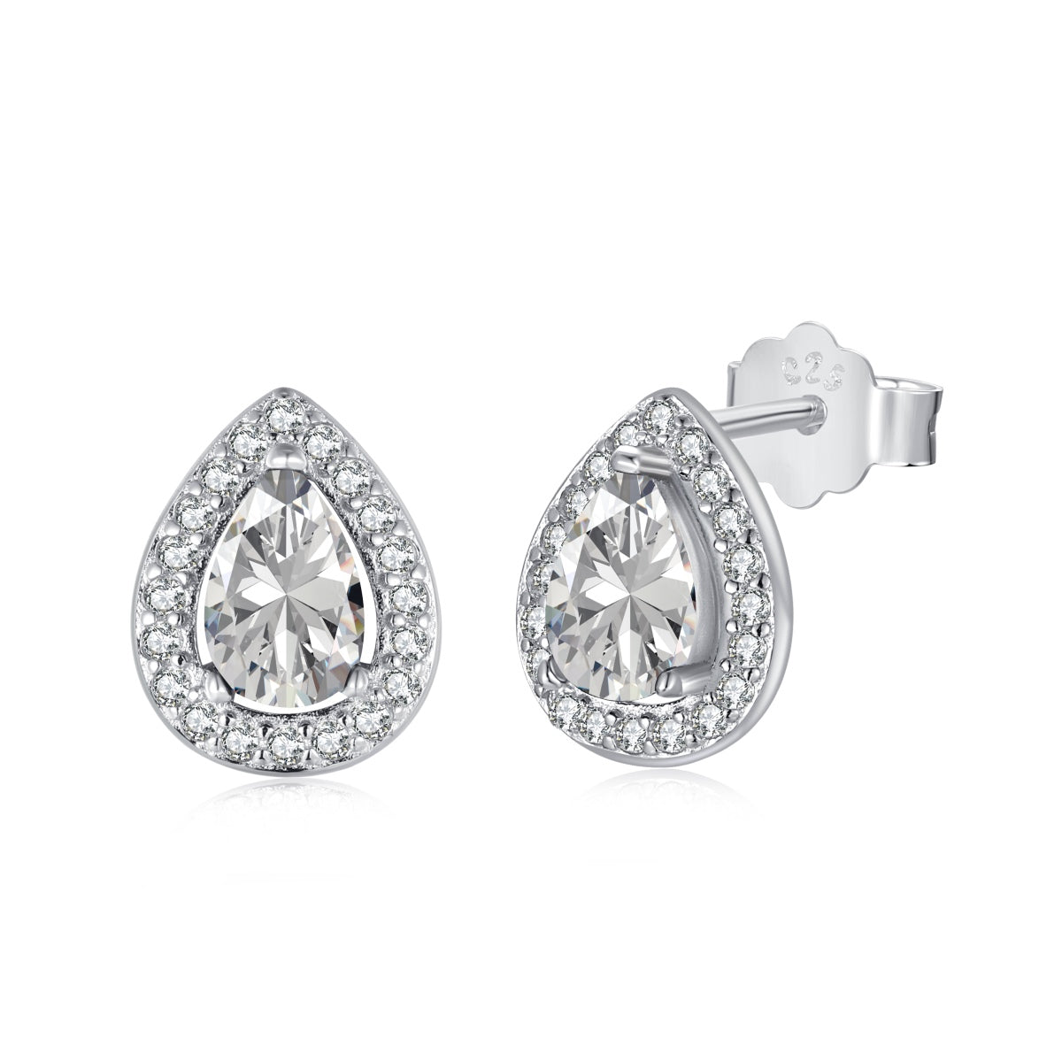 [Joyas Regalia] Pendientes lujosos con forma de gota de agua