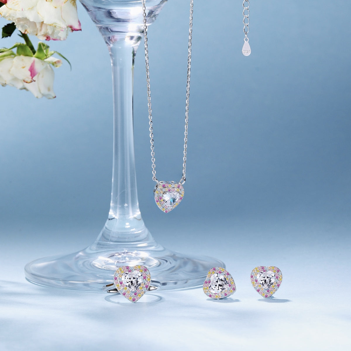 [Bijoux Regalia] Collier exquis en forme de cœur