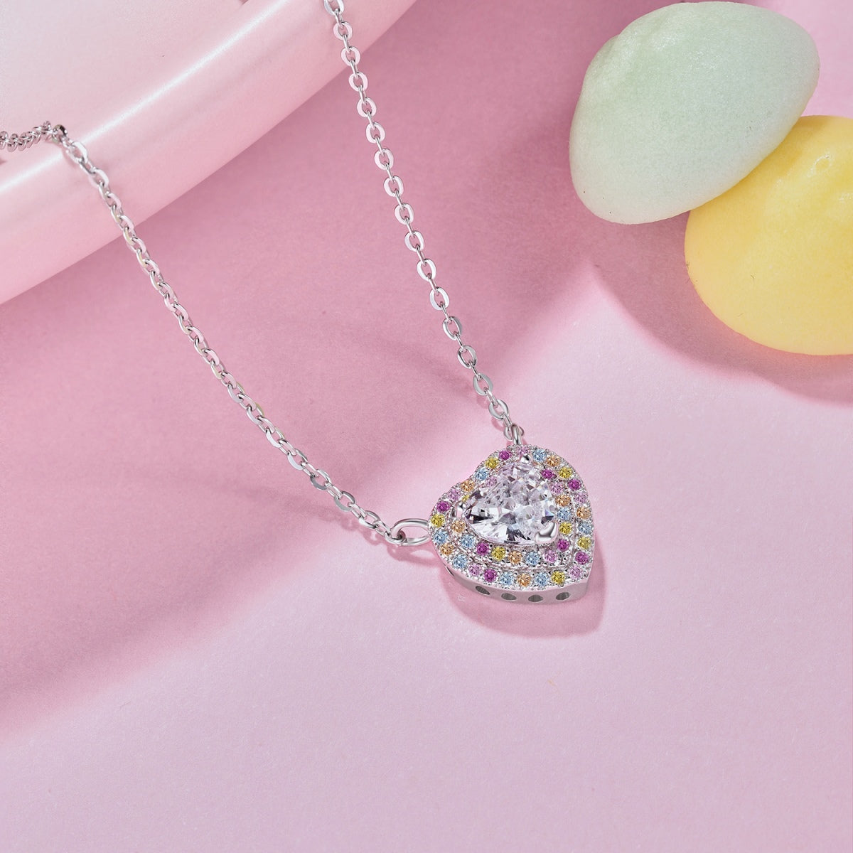[Bijoux Regalia] Collier exquis en forme de cœur