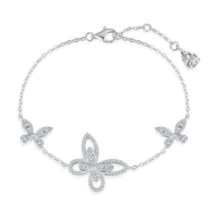 [Bijoux Regalia] Bracelet pendentif papillon délicat