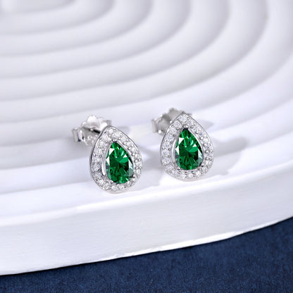 [Joyas Regalia] Pendientes lujosos con forma de gota de agua